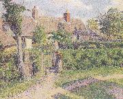 farmhouse Camille Pissarro